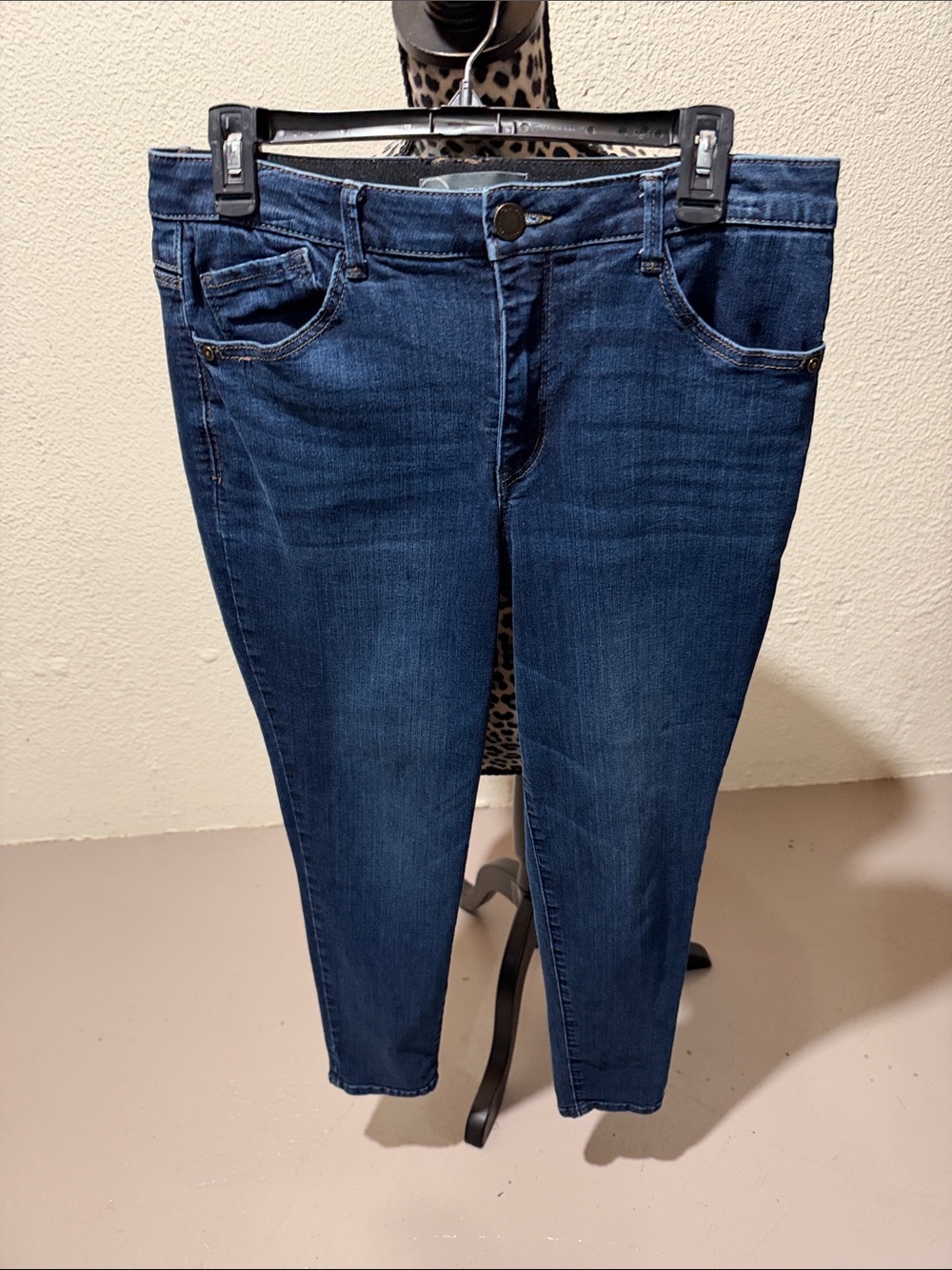 Wit & Wisdom Dark Indigo Skinny Jeans